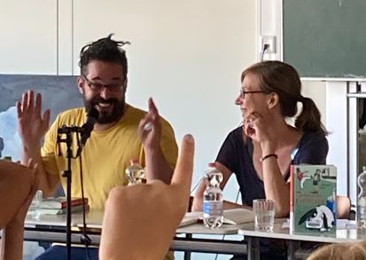 Begleitung und Moderation des Autors Benjamin Tienti im Rahmen des White Ravens Festivals der Internationalen Jugendbibliothek
