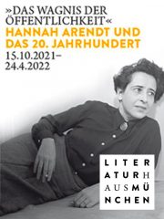 „Das Wagnis<br>der Öffentlichkeit“ <br>Hannah Arendt und das 20. Jahrhundert<br><strong>DOWNLOAD</strong> „Das Wagnis der Öffentlichkeit“ Hannah Arendt und das 20. Jahrhundert
Begleitmaterial für den Schulunterricht zur gleichnamigen Ausstellung im Literaturhaus München